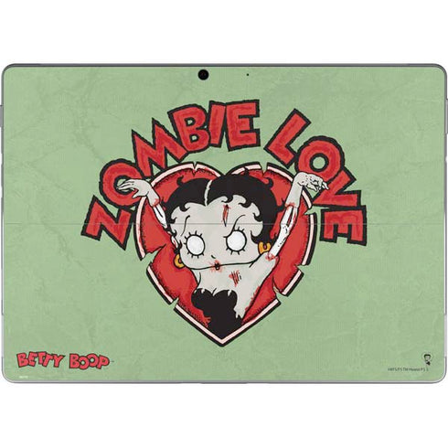 Betty Boop Zombie Love Surface Pro 8 Skin